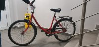 rower żółto - czerwony